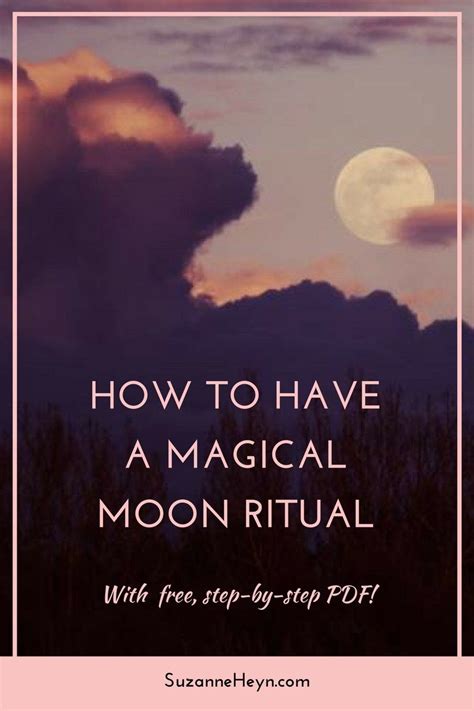 Wiccan rituals for full moob